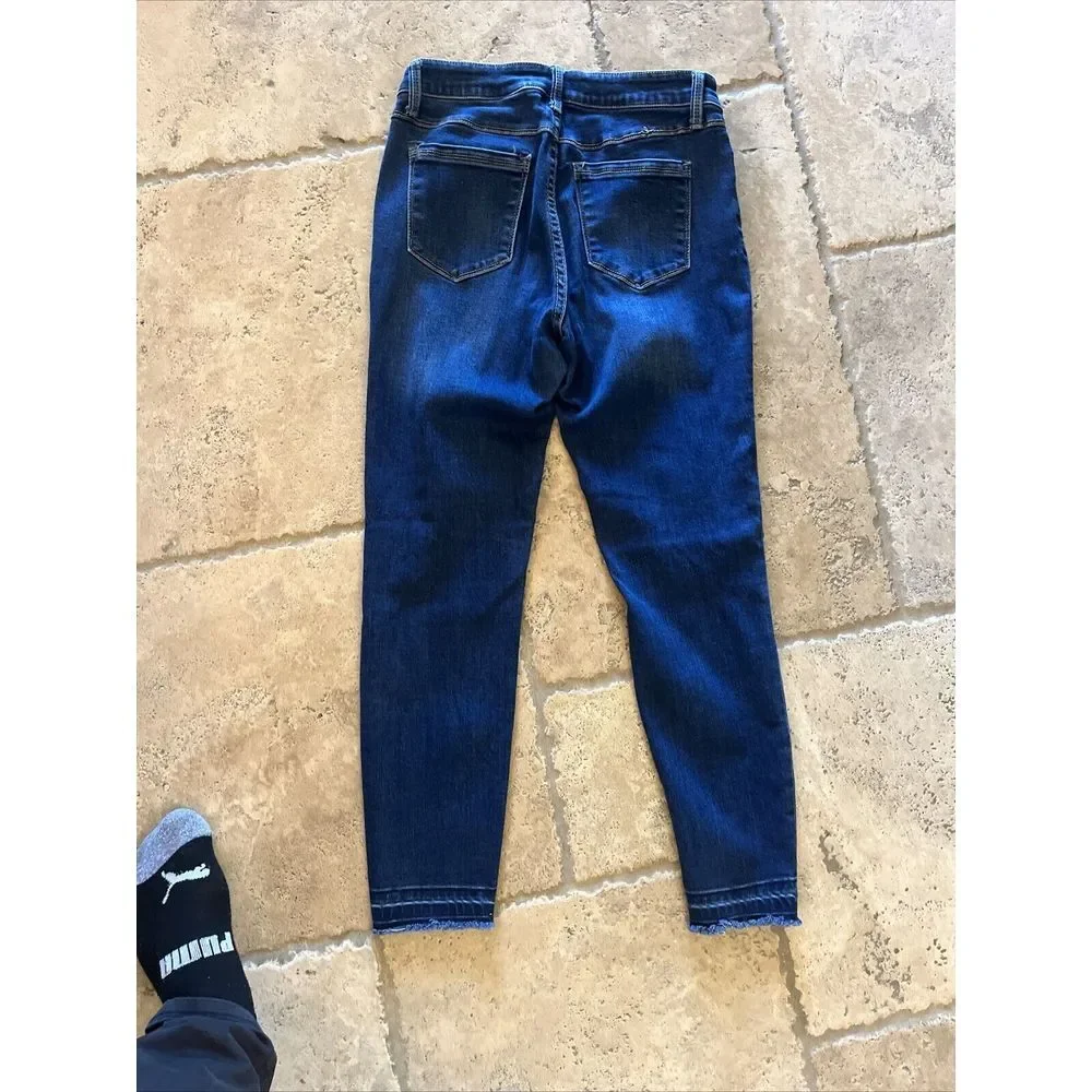 Buffalo by David Bitton Jess Skinny Jeans Size 4/27 Blue Denim‎ Mid Rise